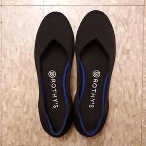 Rothy's Black Flat Size 8
